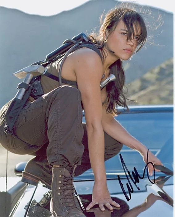 Michelle Rodriguez autograph