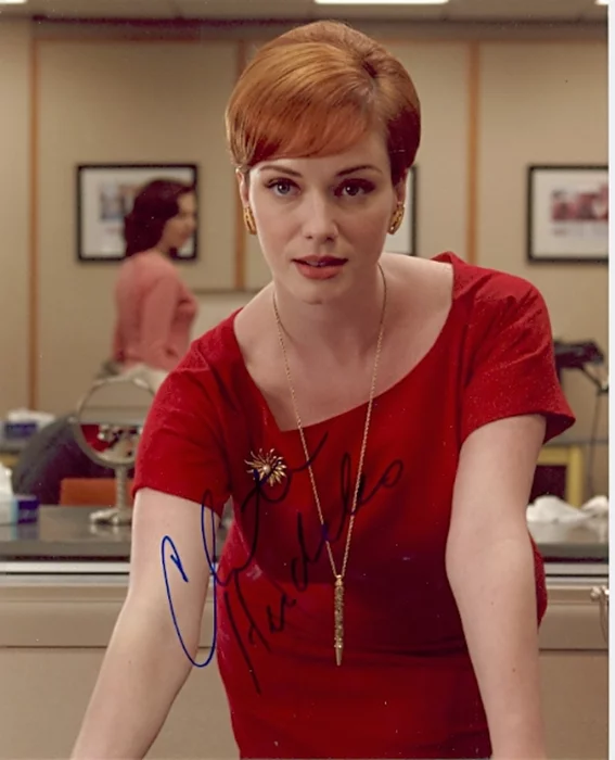 Christina Hendricks autograph