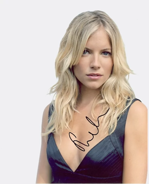 Sienna Miller autograph