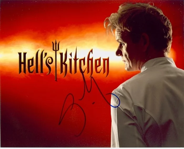 Gordon Ramsay autograph