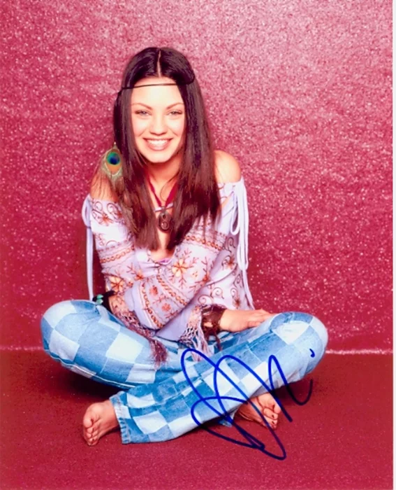 Mila Kunis autograph