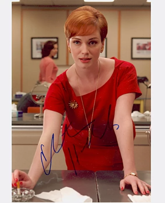 Christina Hendricks autograph