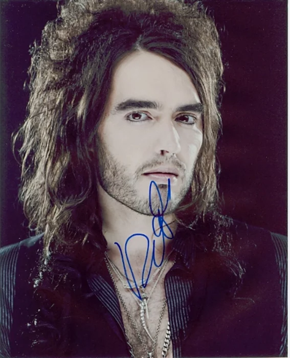 Russell Brand autograph