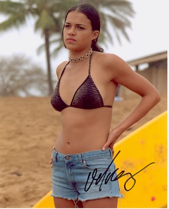 Michelle Rodriguez autograph