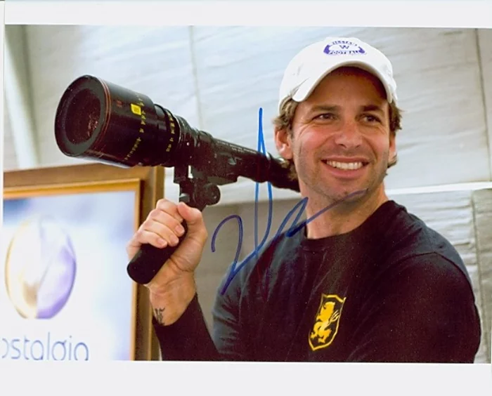 Zack Snyder autograph