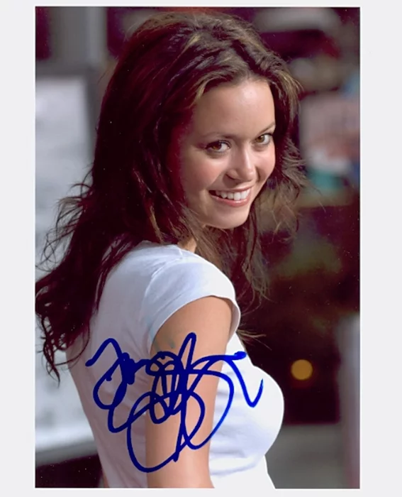 Summer Glau autograph