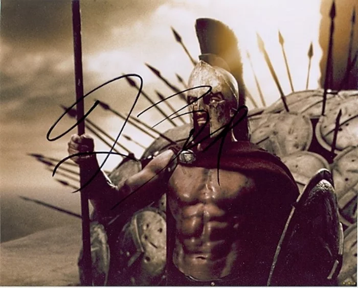 Gerard Butler autograph