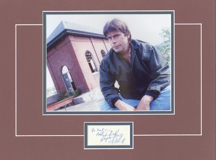 Stephen King autograph