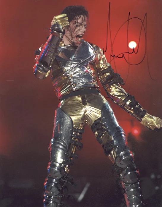 Michael Jackson autograph