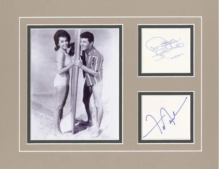 Annette & Frankie autograph