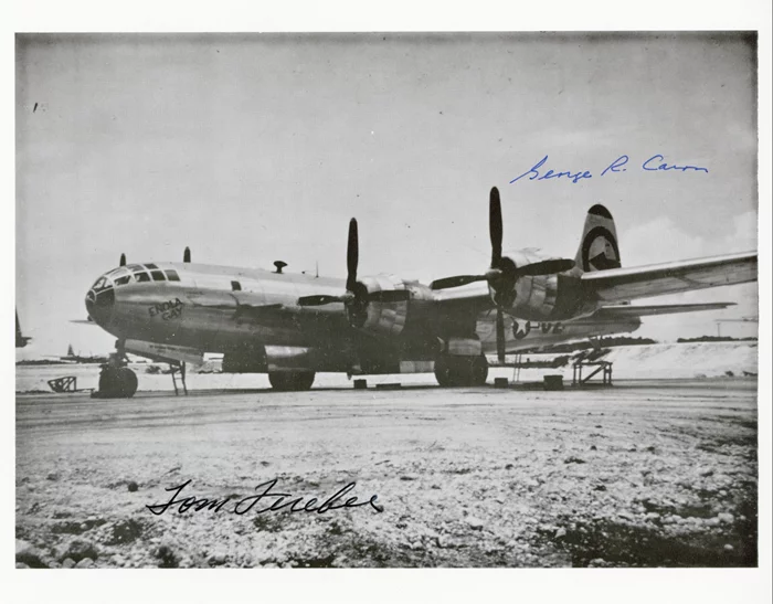 Enola Gay autograph