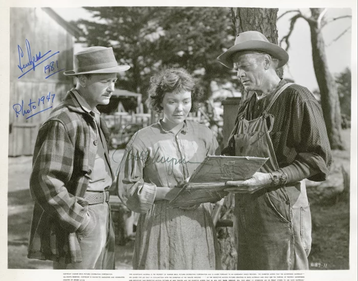 Johnny Belinda autograph