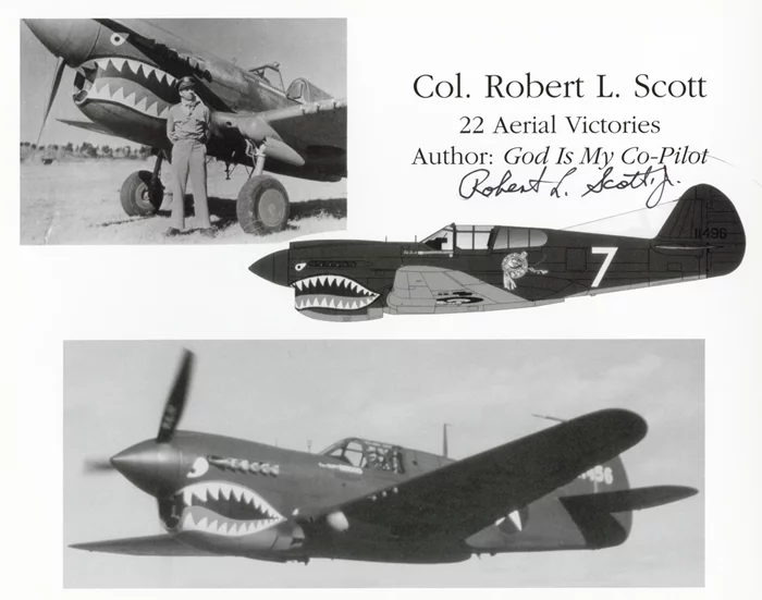 Robert L. Scott autograph