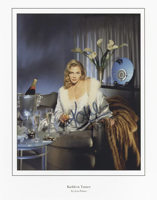 Kathleen Turner autograph