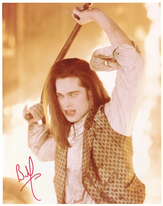 Brad Pitt autograph