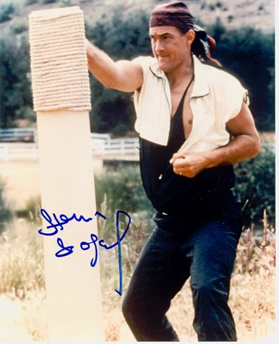 Steven Seagal autograph