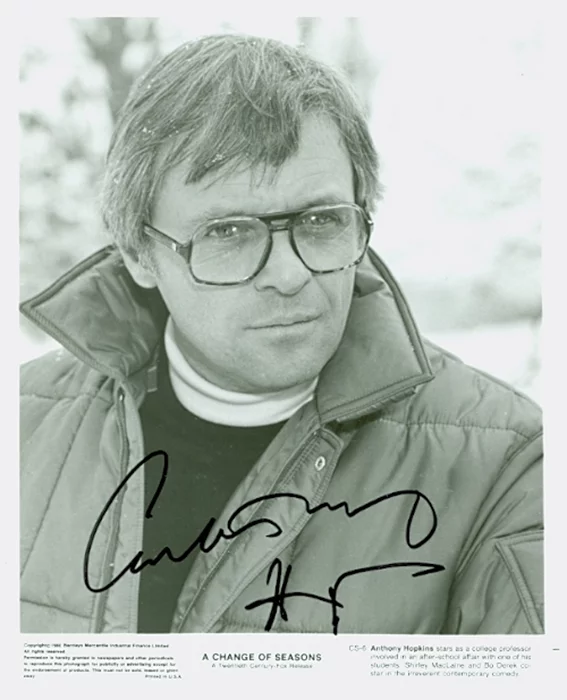 Anthony Hopkins autograph