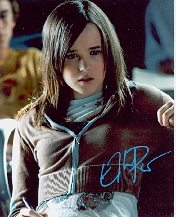 Ellen Page autograph