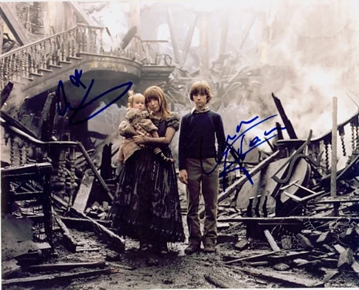 Lemony Snicket's A Series of Unfortunate Events autograph