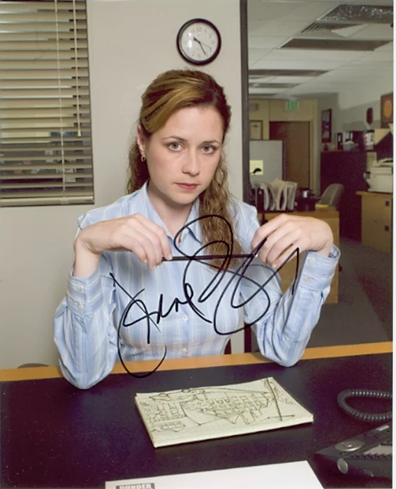Jenna Fischer autograph