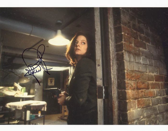 Jodie Foster autograph
