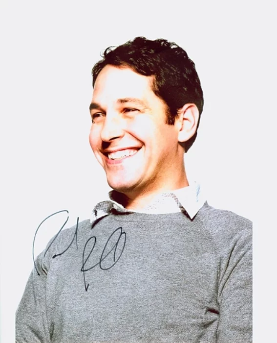 Paul Rudd autograph