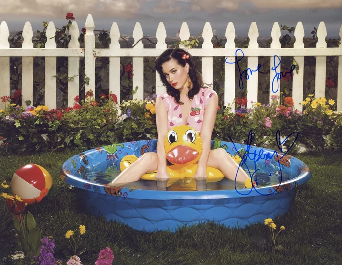 Katy Perry autograph