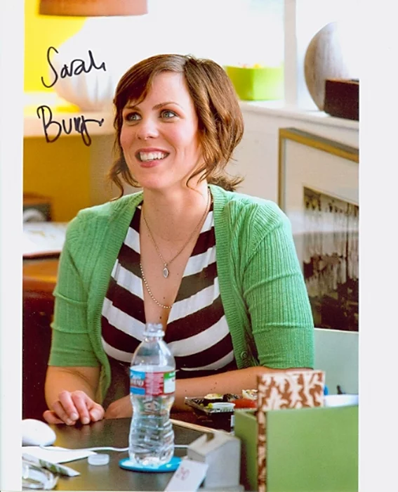 Sarah Burns autograph