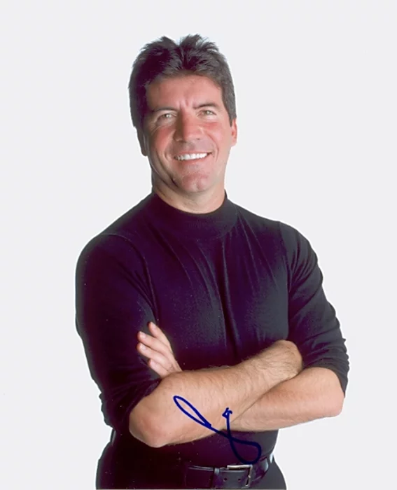 Simon Cowell autograph