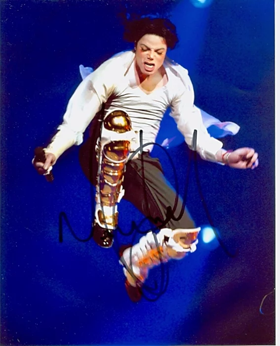 Michael Jackson autograph