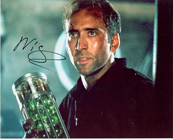 Nicolas Cage autograph