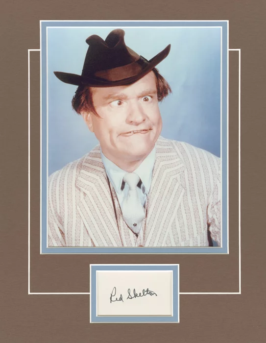 Red Skelton autograph