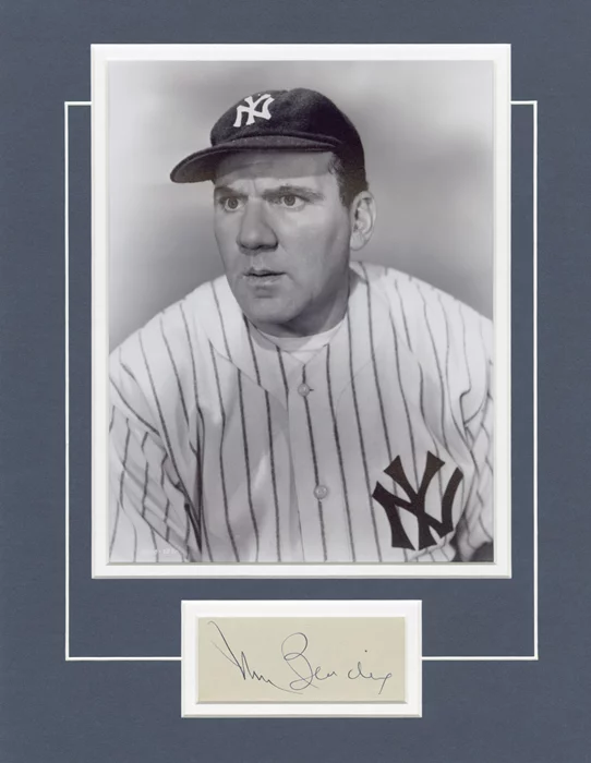 William Bendix autograph