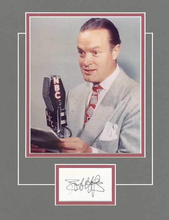 Bob Hope autograph