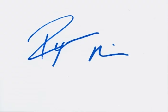 Ryan Merriman autograph