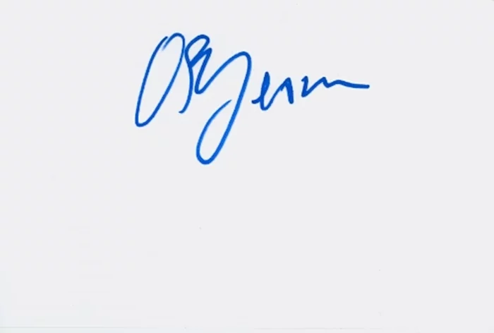 Owain Yeoman autograph