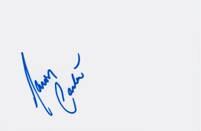 Aaron Carter autograph