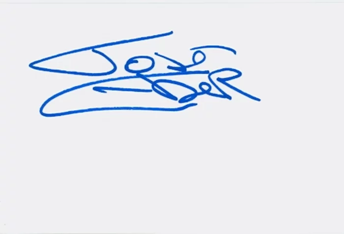 Jose Eber autograph