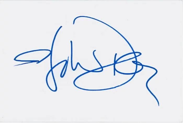 Holland Taylor autograph