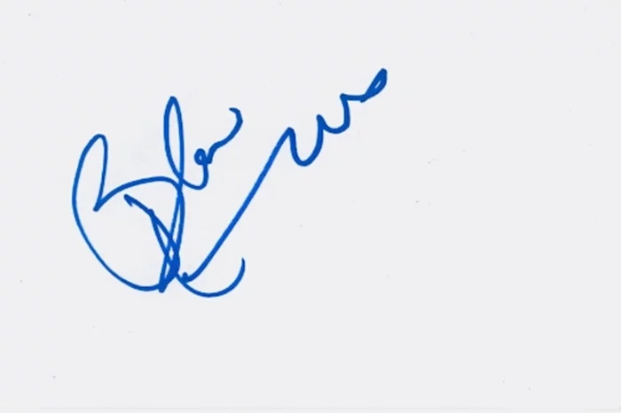 Blair Underwood autograph