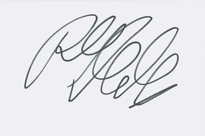 Ralph Moeller autograph