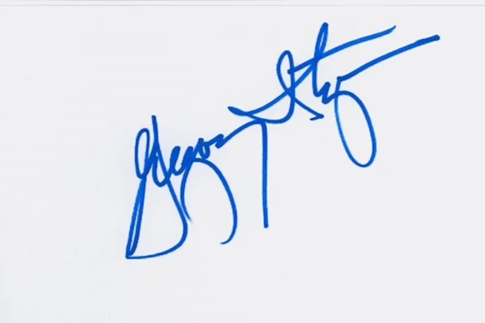Gregory Itzin autograph