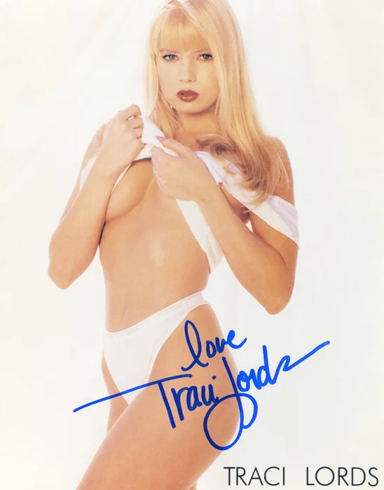 Traci Lords autograph