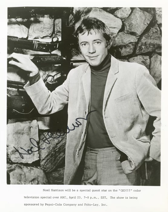 Noel Harrison autograph