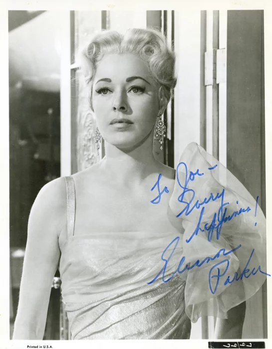 Eleanor Parker autograph