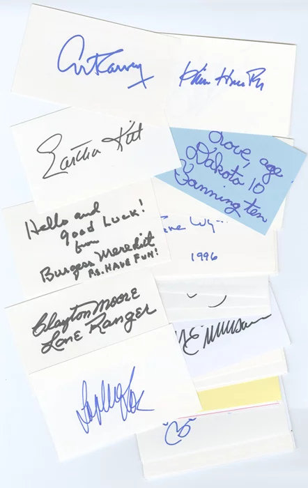 Signature Lot autograph