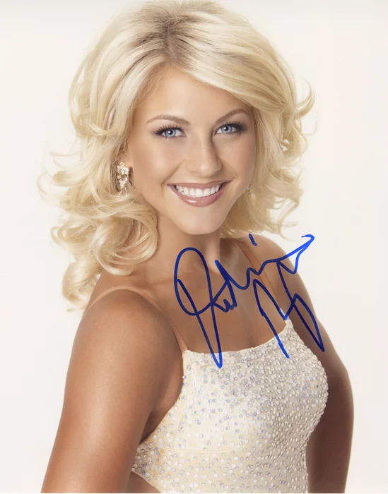Julianne Hough autograph