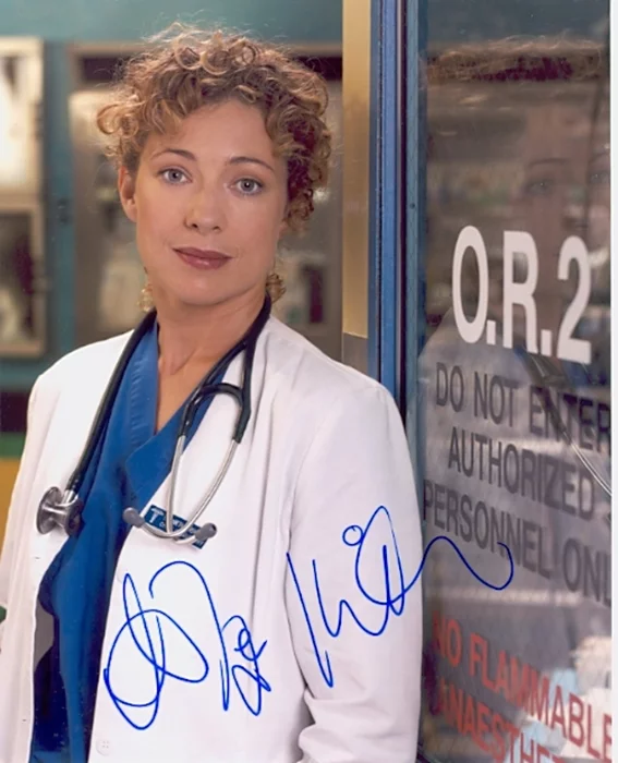 Alex Kingston autograph