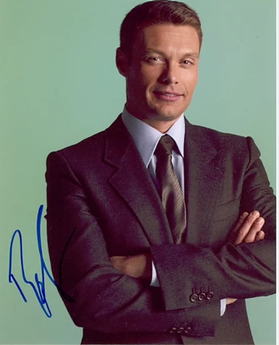 Ryan Seacrest autograph