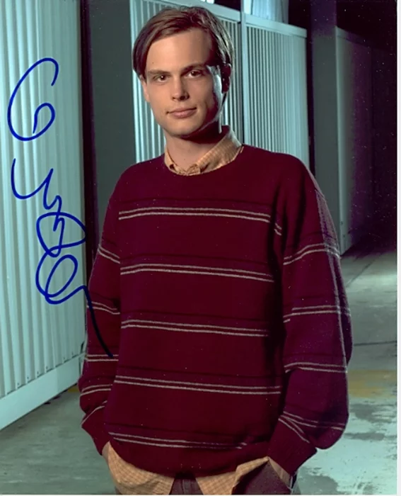 Matthew Gray Gubler autograph